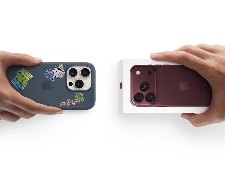 Trade-in: обмен старого iPhone на iPhone 18 Pro Burgundy в коробке
