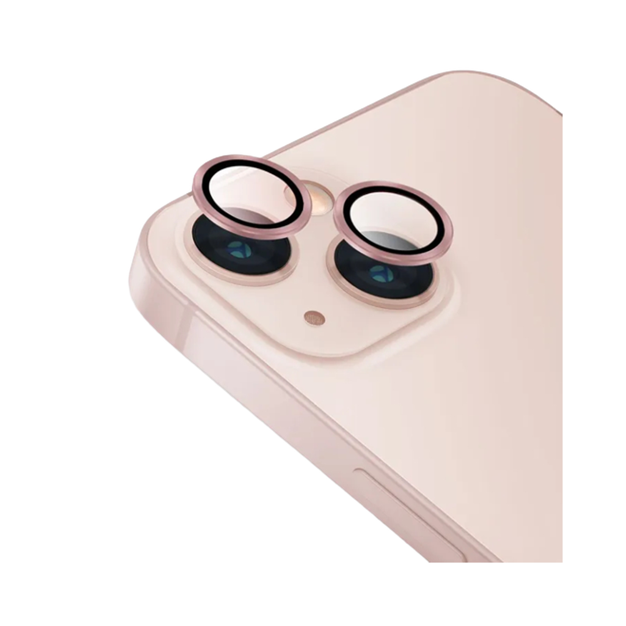 Защитное стекло на камеру Uniq для iPhone 13/13 Mini OPTIX Aluminium