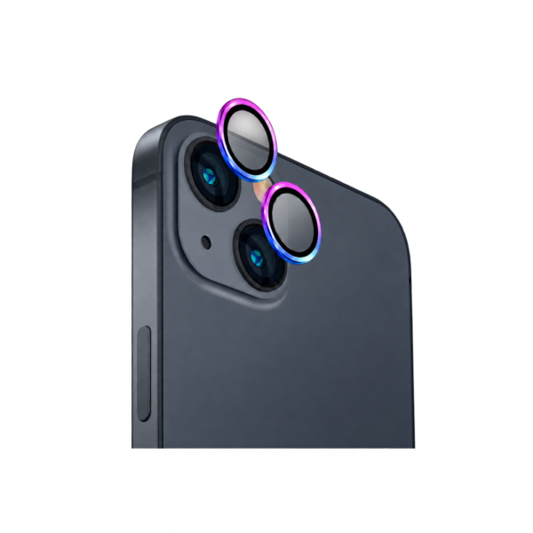 Защитное стекло Uniq для iPhone 14/14 Plus OPTIX Camera Lens protector Aluminium