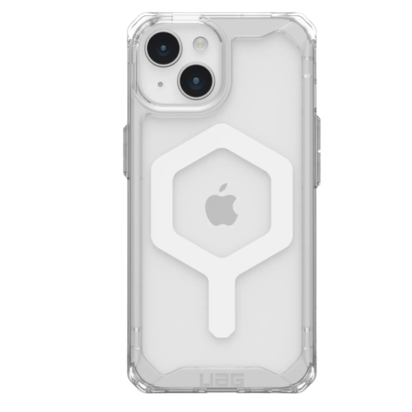 Чехол Uag Plyo с поддержкой Mаgsafe для iPhone 15 (Прозрачный/Белый)