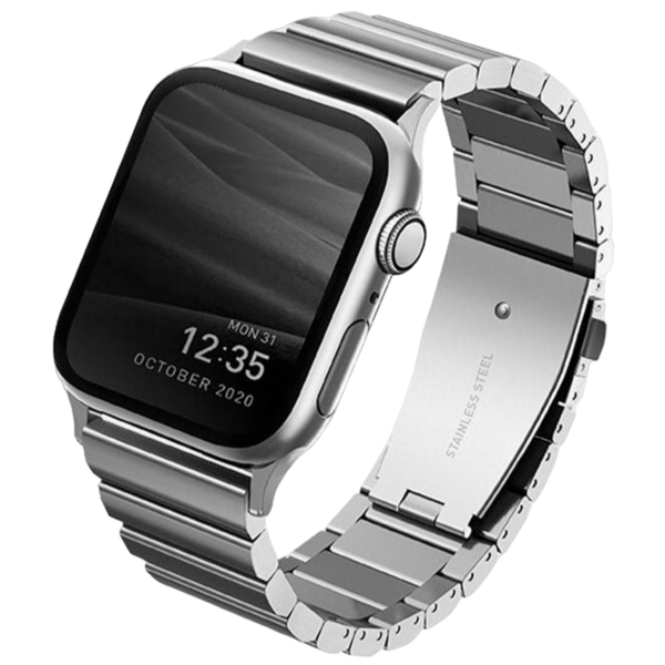 Ремешок Uniq для Apple Watch Strova Strap Link Steel