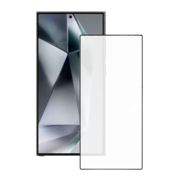 Защитное стекло Monarch для Samsung Galaxy S24 Ultra (С черной рамкой)