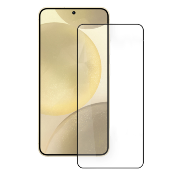Защитное стекло Monarch для Samsung Galaxy S24 (С черной рамкой)