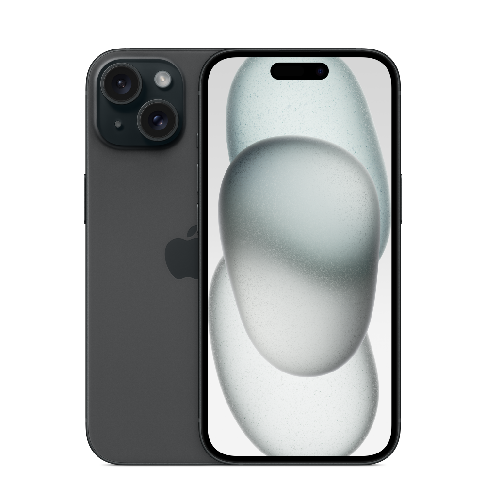 IPhone 15 (без RuStore) — 128 гб, BLACK, 1 sim + E-sim