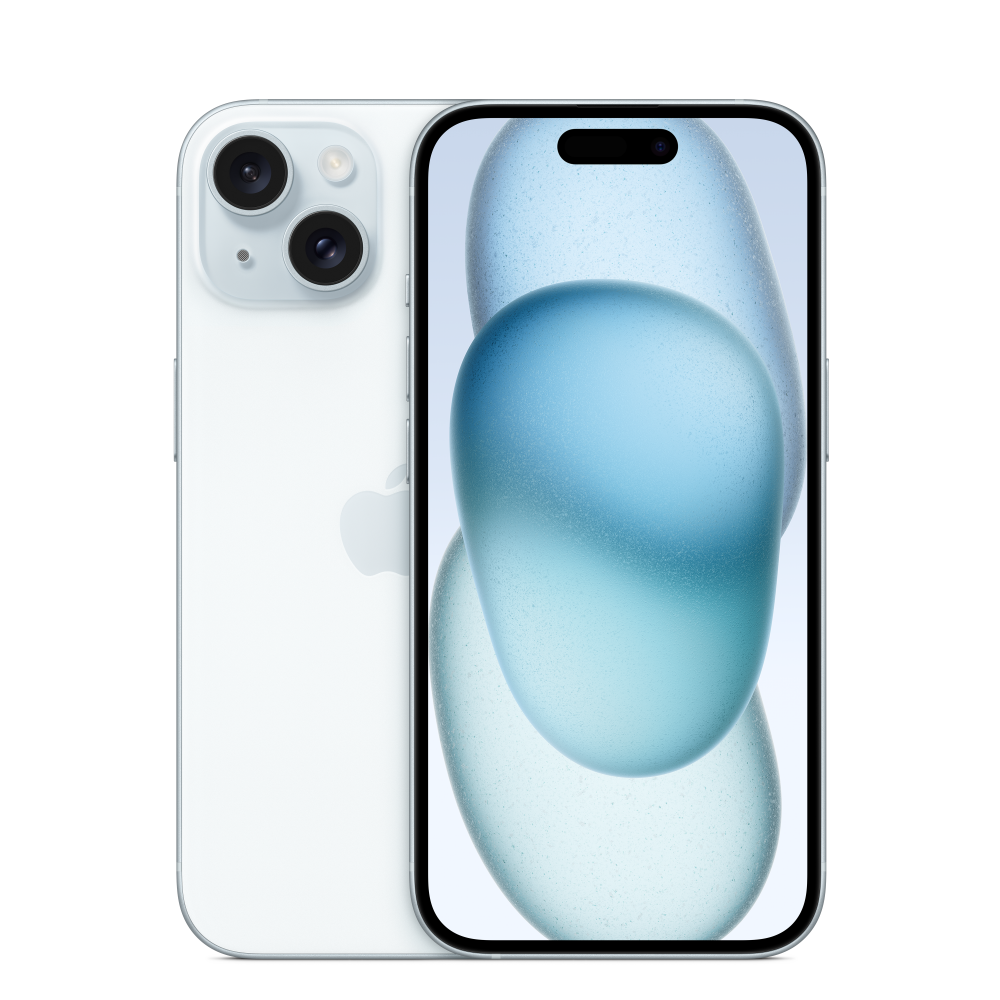 IPhone 15 (без RuStore) — 512 гб, BLUE, 1 sim + E-sim