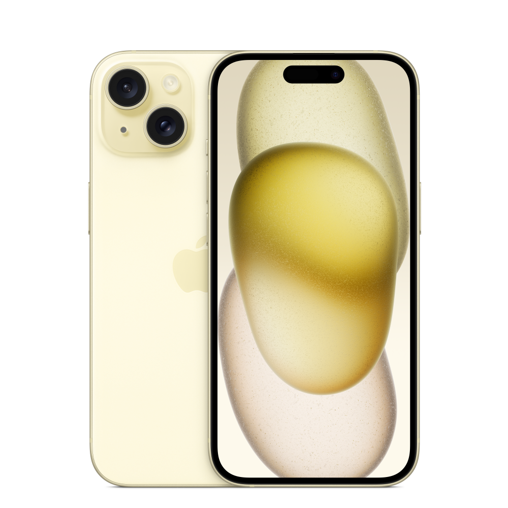 IPhone 15 (без RuStore) — 512 гб, YELLOW, 1 sim + E-sim