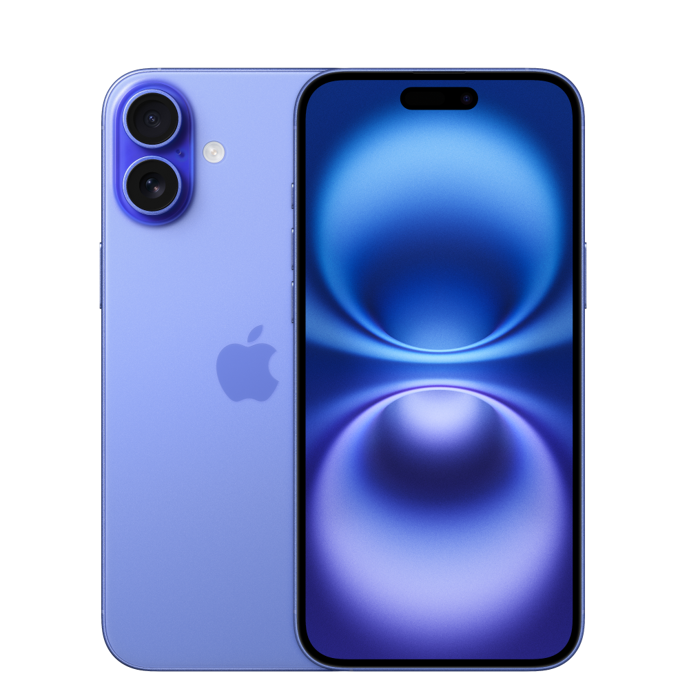 iPhone 16 Plus (без RuStore) — Ultramarine, 128 гб, 1 sim + E-sim