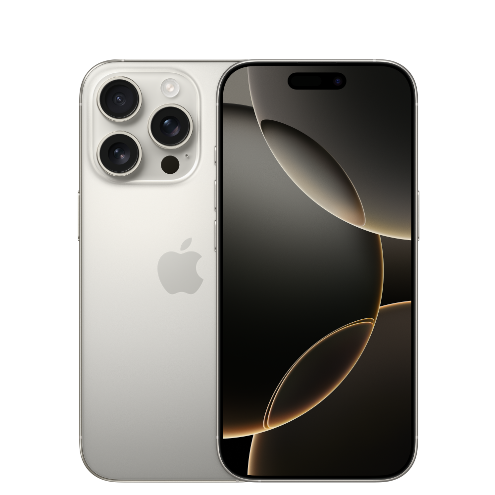 IPhone 16 Pro (без RuStore) — Natural Titanium, 128 гб, 1 sim + E-sim