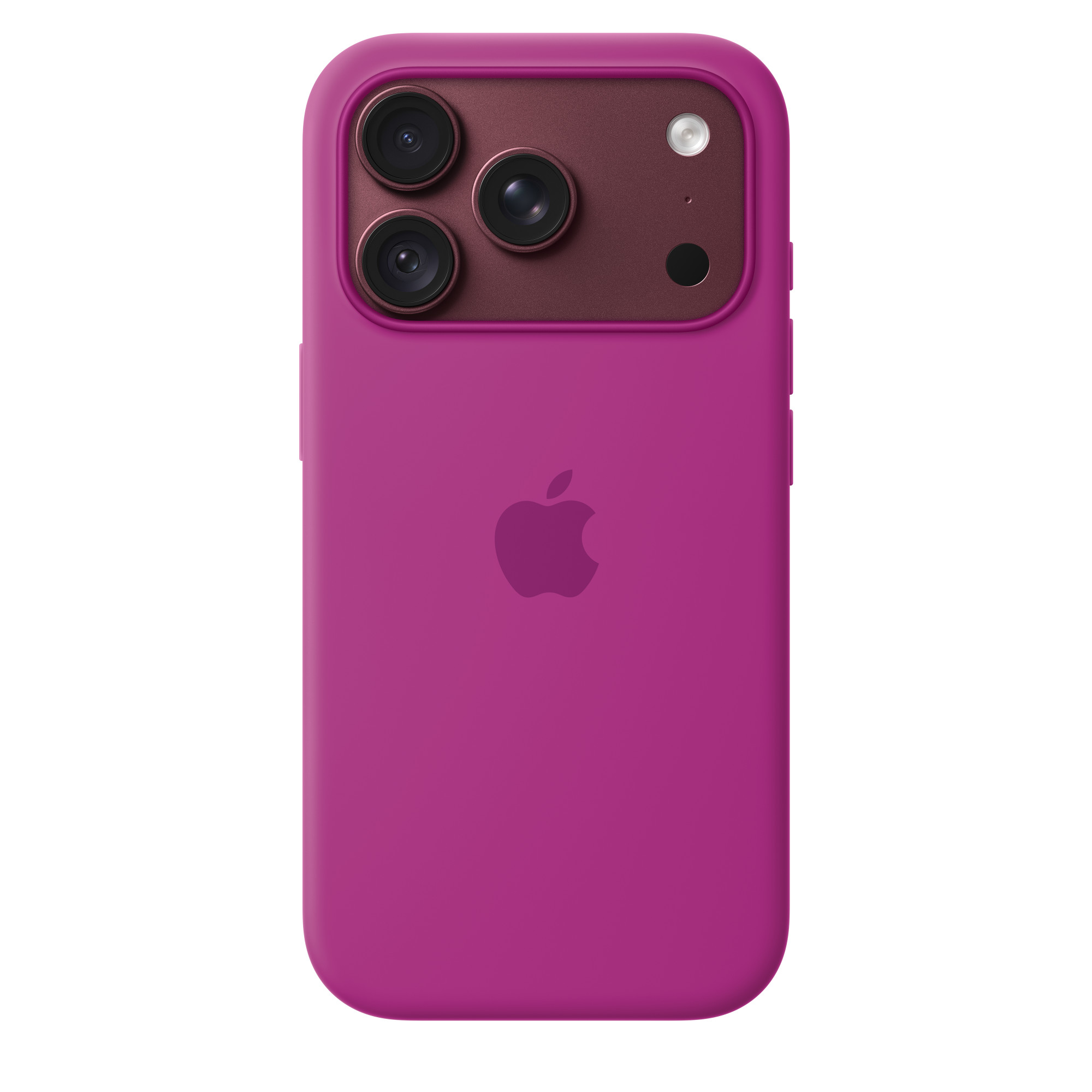 Чехол Apple Silicone Case с MagSafe для iPhone 18 Pro, Magenta