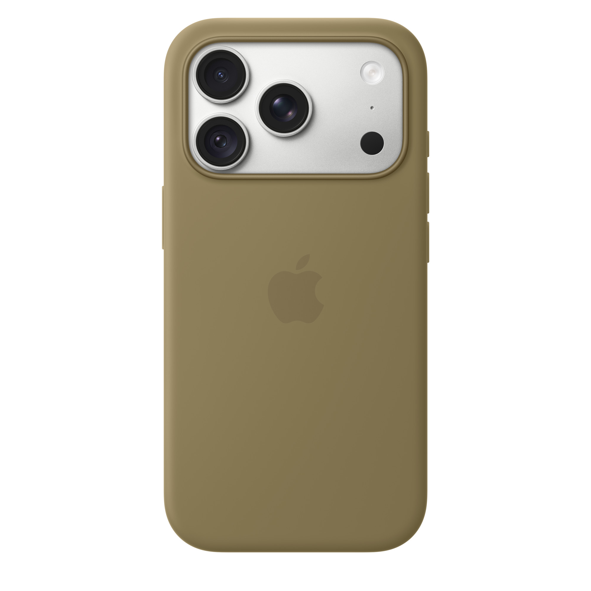 Чехол Apple Silicone Case с MagSafe для iPhone 18 Pro, Olive
