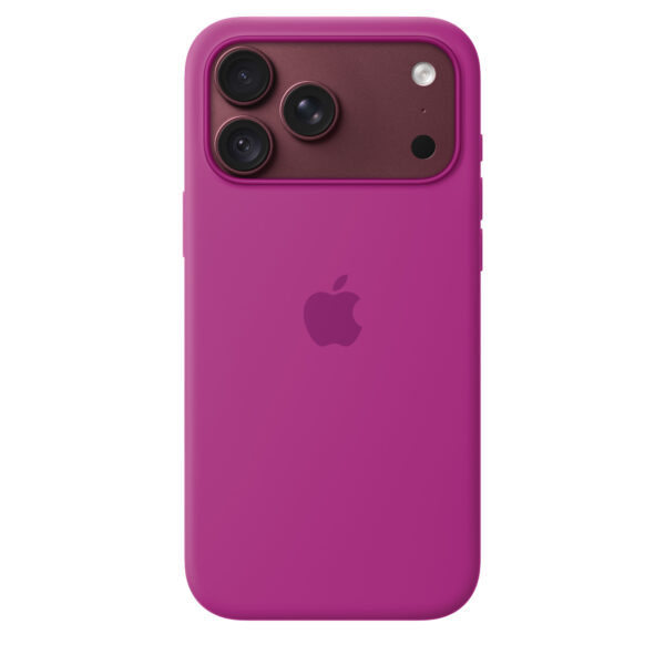 Чехол Apple Silicone Case с MagSafe для iPhone 18 Pro Max, Magenta