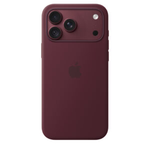 Чехол Apple Silicone Case с MagSafe для iPhone 18 Pro Max, Burgundy