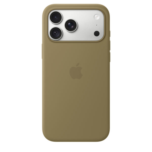 Чехол Apple Silicone Case с MagSafe для iPhone 18 Pro Max, Olive