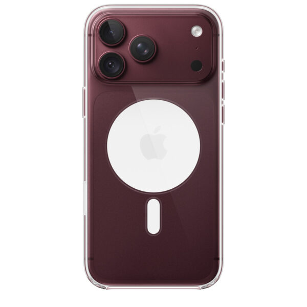 Чехол Apple Clear Case с MagSafe для iPhone 18 Pro Max, Прозрачный