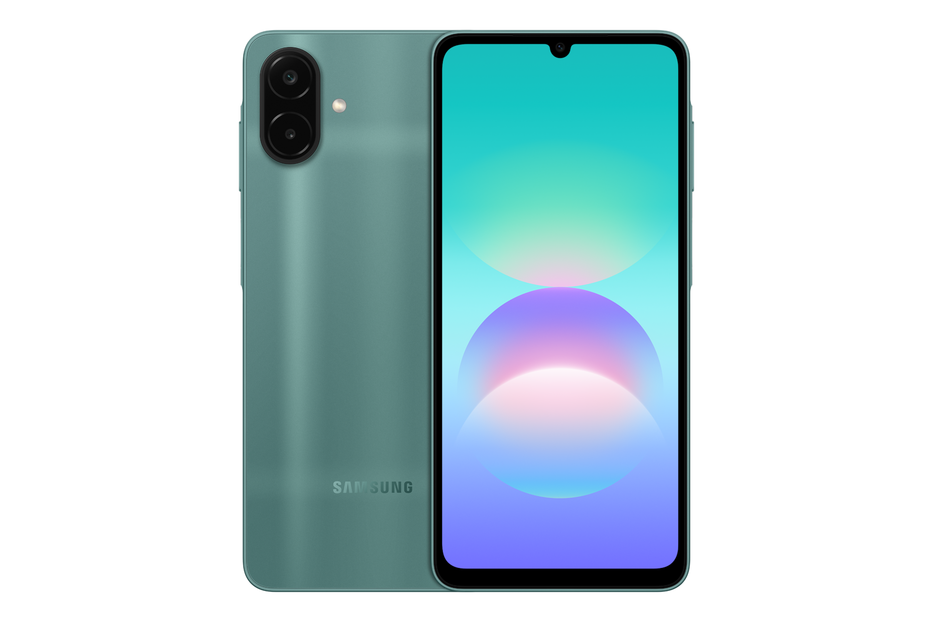 Samsung Galaxy A08 — GREEN, 4/64 гб, 2 nano-SIM