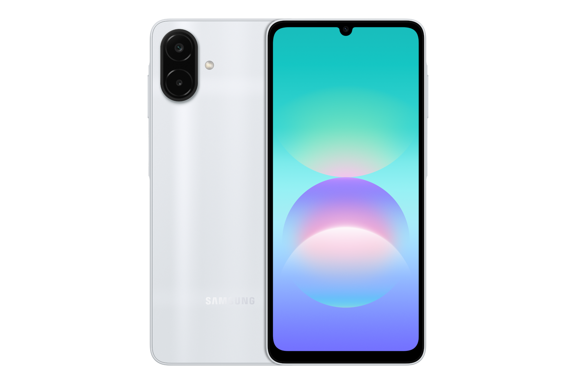 Samsung Galaxy A08 — SILVER, 4/64 гб, 2 nano-SIM